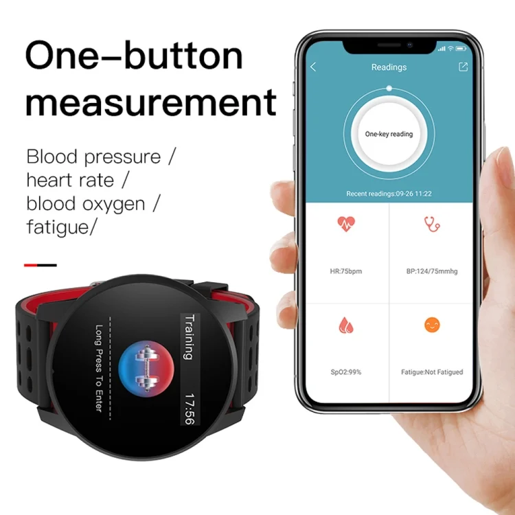 CA0474G_8.webp KY108 1.3 inches 240x240 Resolution Smart Bracelet IP67 Waterproof, Support Call Reminder /Heart Rate Monitoring /Sleep Monitoring /Blood Pressure Monitoring /Blood Oxygen Monitoring - Image 9