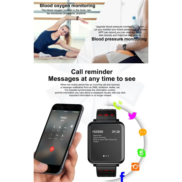 CA0484B_9.webp T2 1.3 inches TFT IPS Color Screen Smart Bracelet - Image 10