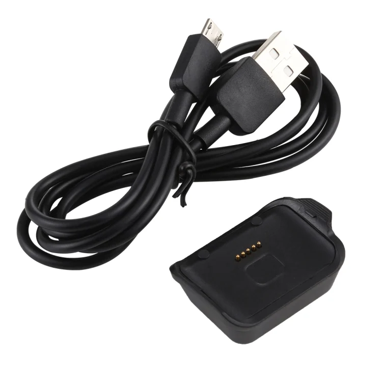 CA0510_3.webp 1m Portable Smart Watch Cradle Charger USB Charging Cable for Samsung Gear Live R382 - Image 4