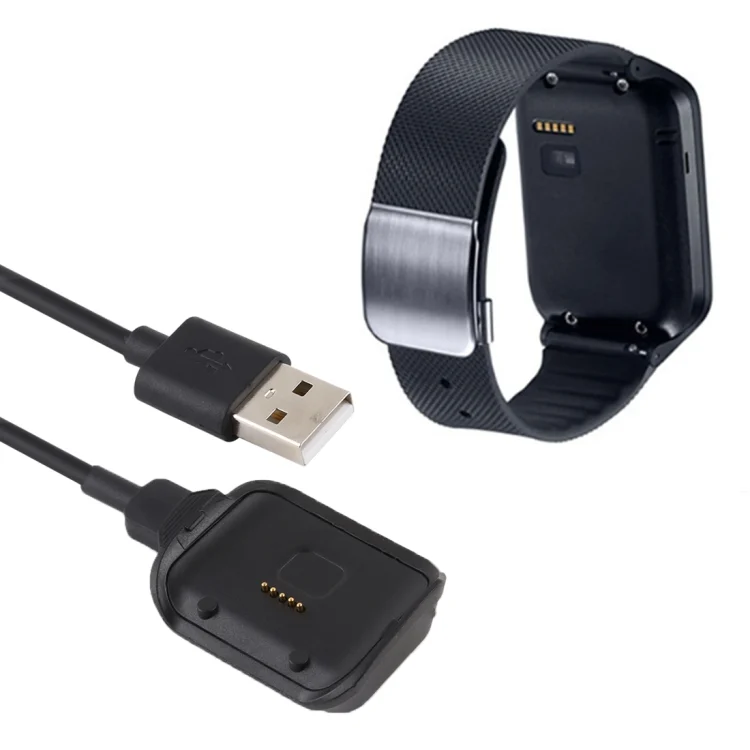 CA0510_4.webp 1m Portable Smart Watch Cradle Charger USB Charging Cable for Samsung Gear Live R382 - Image 5