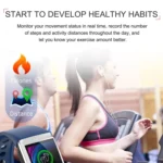 TD19 1.14 inches IPS Screen Smart Bracelet IP67 Waterproof, Support Call Reminder / Heart Rate Monitoring / Blood Pressure Monitoring / Sleep Monitoring /  Remote Camera - Image 11