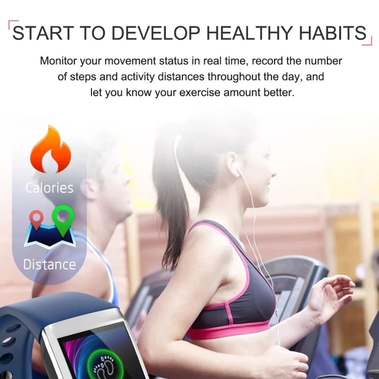 CA0545B_10.webp TD19 1.14 inches IPS Screen Smart Bracelet IP67 Waterproof, Support Call Reminder / Heart Rate Monitoring / Blood Pressure Monitoring / Sleep Monitoring /  Remote Camera - Image 11