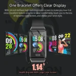X9 1.14 inches TFT Screen Smart Bracelet IP67 Waterproof, Support Step Counting / Call Reminder / Heart Rate Monitoring / Blood Pressure Monitoring / Sleep Monitoring - Image 4