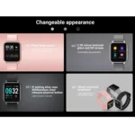 SMA-F1 1.3 inch TFT Full Touch Screen IP68 Waterproof Smart Sports Watch, Support Dynamic Heart Rate & Blood Pressure & Sleep Detection / Bluetooth / Alarm Clock / Photo Control - Image 4