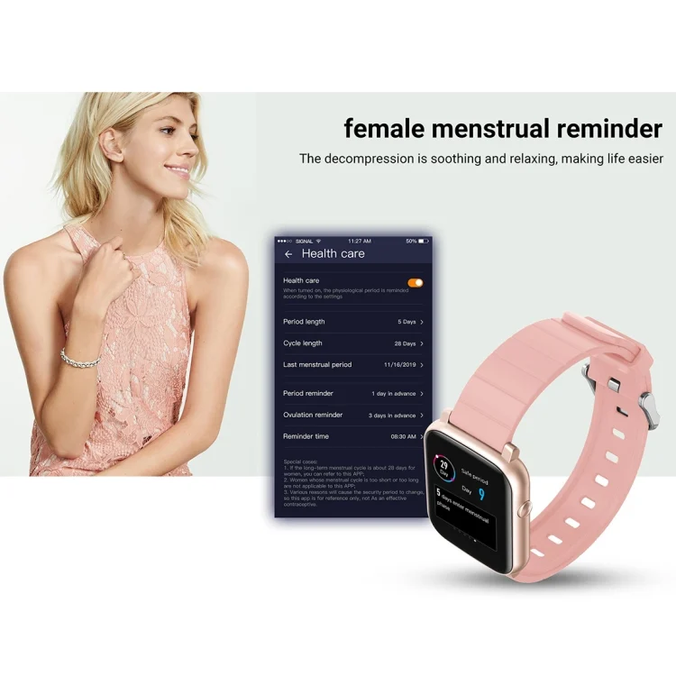 CA0615_B8.webp SMA-F1 1.3 inch TFT Full Touch Screen IP68 Waterproof Smart Sports Watch, Support Dynamic Heart Rate & Blood Pressure & Sleep Detection / Bluetooth / Alarm Clock / Photo Control - Image 9