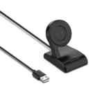 For Amazfit A1918 Portable Smart Watch Cradle Plastic Vertical Seat Charger USB Charging Cable, Lenght: 1m - Image 3