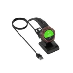 For Amazfit A1918 Portable Smart Watch Cradle Plastic Vertical Seat Charger USB Charging Cable, Lenght: 1m - Image 9