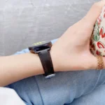 For Samsung Galaxy Watch 20mm Smart Watch Universal Double-sided Leather Small Watch Band - Image 6
