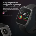CS201 Fashion Sports IP68 Waterproof Smart Bluetooth Watch, Support Heart Rate Monitoring & Blood Oxygen Monitoring & Sleep Monitoring & Exercise Monitoring - Image 3