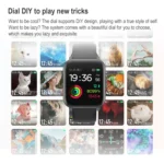 CS201 Fashion Sports IP68 Waterproof Smart Bluetooth Watch, Support Heart Rate Monitoring & Blood Oxygen Monitoring & Sleep Monitoring & Exercise Monitoring - Image 4