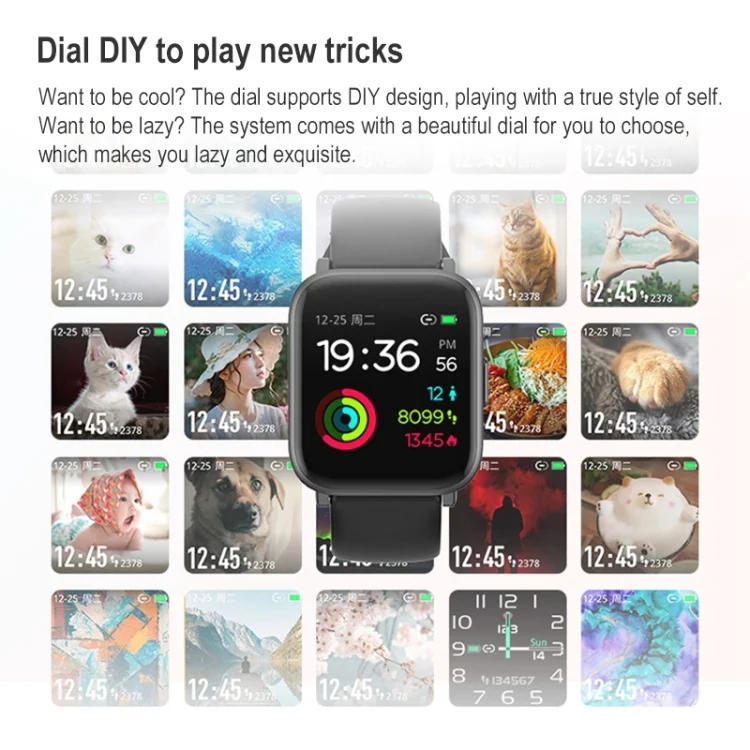 CA0740_B3.webp CS201 Fashion Sports IP68 Waterproof Smart Bluetooth Watch, Support Heart Rate Monitoring & Blood Oxygen Monitoring & Sleep Monitoring & Exercise Monitoring - Image 4