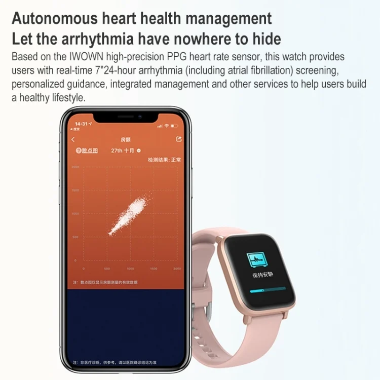 CA0740_B4.webp CS201 Fashion Sports IP68 Waterproof Smart Bluetooth Watch, Support Heart Rate Monitoring & Blood Oxygen Monitoring & Sleep Monitoring & Exercise Monitoring - Image 5