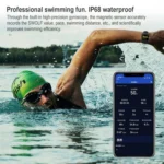 CS201 Fashion Sports IP68 Waterproof Smart Bluetooth Watch, Support Heart Rate Monitoring & Blood Oxygen Monitoring & Sleep Monitoring & Exercise Monitoring - Image 6