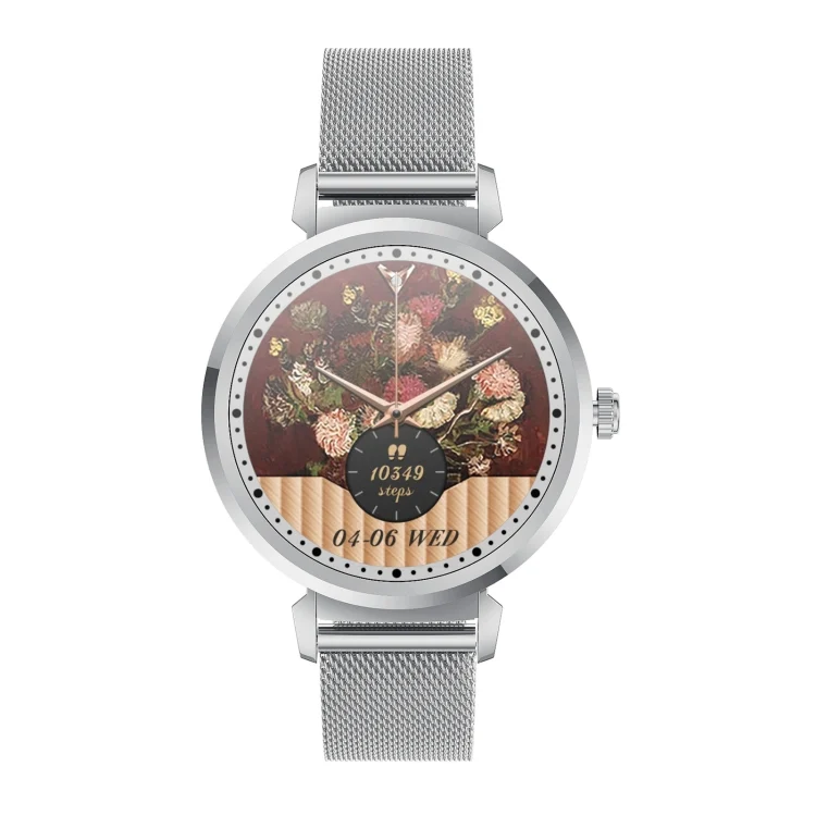 CA0834S_2.webp KC06 Women Menstrual Period Smart Watch Bracelet, Blood Pressure / Heart Rate Monitoring, Steel Strap - Image 13