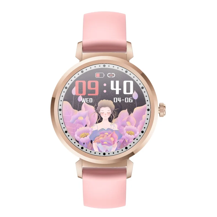 CA0835J_2.webp KC06 Women Menstrual Period Smart Watch Bracelet, Blood Pressure / Heart Rate Monitoring, Silicone Strap - Image 13