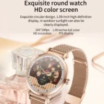 KC06 Women Menstrual Period Smart Watch Bracelet, Blood Pressure / Heart Rate Monitoring, Silicone Strap - Image 4