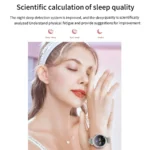 KC06 Women Menstrual Period Smart Watch Bracelet, Blood Pressure / Heart Rate Monitoring, Silicone Strap - Image 9