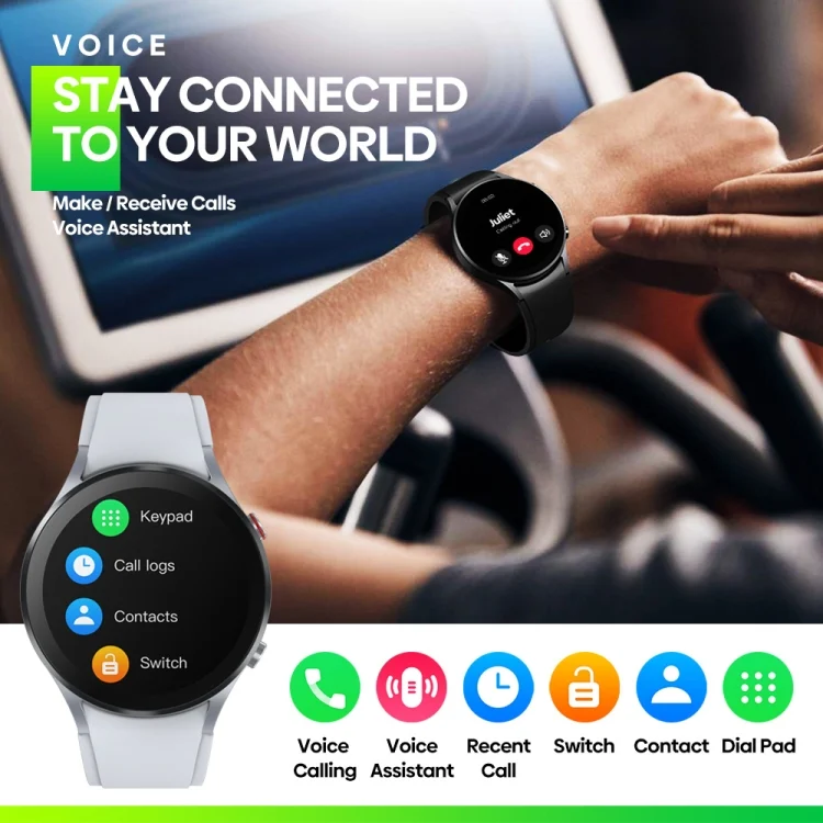 CA0839_B5.webp Zeblaze GTR 3 1.32 inch Smart Watch, Support Voice Calling / Heart Rate / Blood Oxygen / On-Wrist Skin Temperature / Sport Modes - Image 6