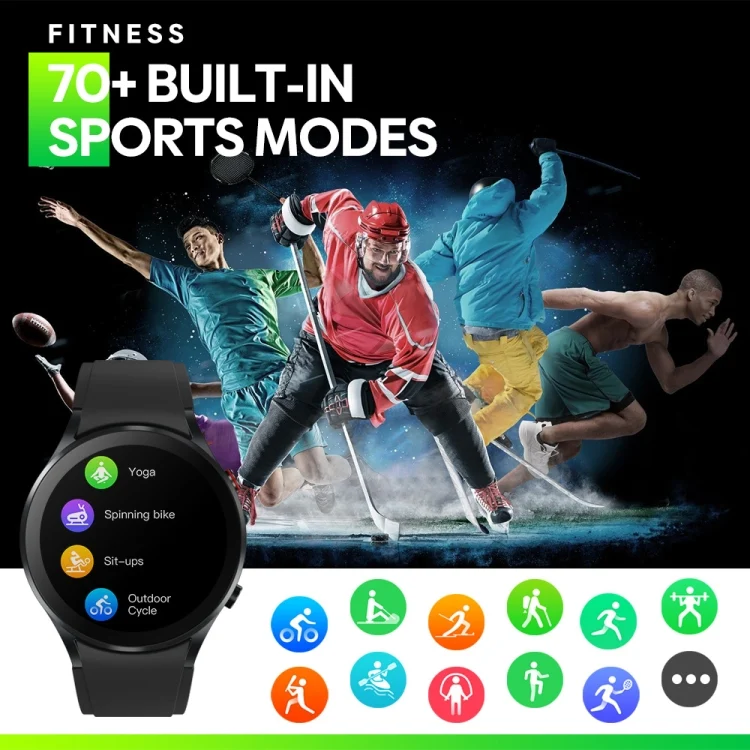 CA0839_B7.webp Zeblaze GTR 3 1.32 inch Smart Watch, Support Voice Calling / Heart Rate / Blood Oxygen / On-Wrist Skin Temperature / Sport Modes - Image 8