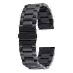 For Samsung Gear S2 Classic Smart Watch Butterfly Buckle 3 Beads Stainless Steel Watchband