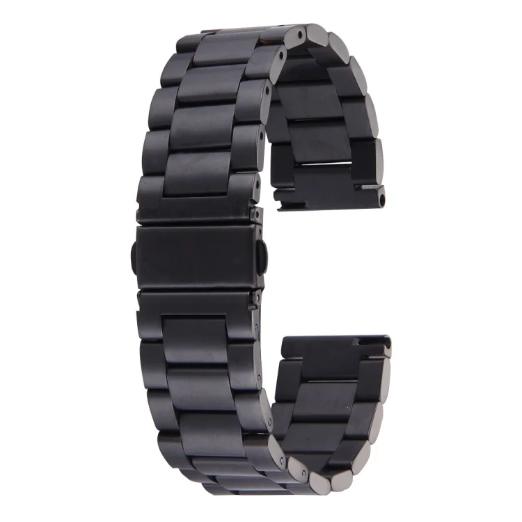 CA1208B_1.webp For Samsung Gear S2 Classic Smart Watch Butterfly Buckle 3 Beads Stainless Steel Watchband - Image 3