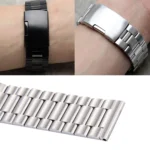 For Samsung Gear S2 Classic Smart Watch Butterfly Buckle 3 Beads Stainless Steel Watchband - Image 11