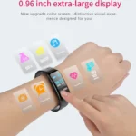 CHIGU C1Plus Fitness Tracker 0.96 inch IPS Screen Smartband Bracelet, IP67 Waterproof, Support Sports Mode / Blood Pressure / Sleep Monitor / Heart Rate Monitor / Fatigue Monitor / Sedentary Reminder - Image 7