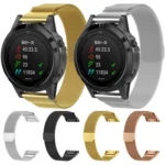 For Garmin Fenix 7S Milanese Watch Band - Image 3