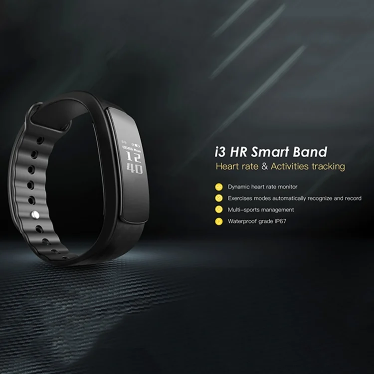 CA2024B_2.webp IWOWN i3 HR 0.96 inch OLED Display Bluetooth 4.0 Smart Bracelet - Image 3