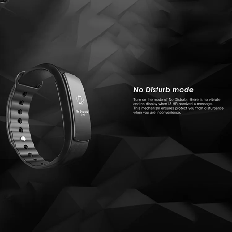 CA2024B_4.webp IWOWN i3 HR 0.96 inch OLED Display Bluetooth 4.0 Smart Bracelet - Image 5