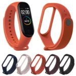 Pure Color Soft TPU Watch Bands for Xiaomi Mi Band 4, Host Not Included - Image 3