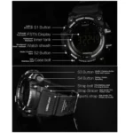 EX16 Full Angle Screen Display Sport Smart Watch - Image 20