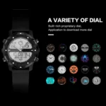 S3 1.39 inch OLED Screen Display Bluetooth Smart Watch, IP67 Waterproof, Support Compass / Heart Rate Monitor / SIM Card / GPS Navigation, Compatible with Android and iOS Phones - Image 14