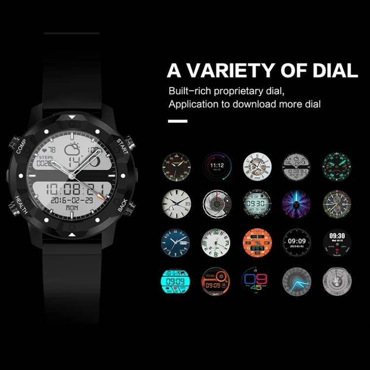 CA2772E_12.webp S3 1.39 inch OLED Screen Display Bluetooth Smart Watch, IP67 Waterproof, Support Compass / Heart Rate Monitor / SIM Card / GPS Navigation, Compatible with Android and iOS Phones - Image 14