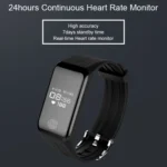 TLW B3 Fitness Tracker 0.66 inch OLED Screen Wristband Smart Bracelet, IP67 Waterproof, Support Sports Mode / Continuous Heart Rate Monitor / Sleep Monitor / Information Reminder - Image 3