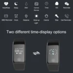 TLW B3 Fitness Tracker 0.66 inch OLED Screen Wristband Smart Bracelet, IP67 Waterproof, Support Sports Mode / Continuous Heart Rate Monitor / Sleep Monitor / Information Reminder - Image 4