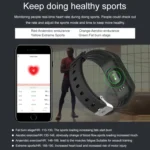 TLW B3 Fitness Tracker 0.66 inch OLED Screen Wristband Smart Bracelet, IP67 Waterproof, Support Sports Mode / Continuous Heart Rate Monitor / Sleep Monitor / Information Reminder - Image 6