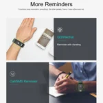 TLW T6 Fitness Tracker 0.96 inch OLED Display Wristband Smart Bracelet, Support Sports Mode / ECG / Heart Rate Monitor / Blood Pressure / Sleep Monitor - Image 11