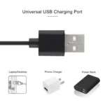 1m Portable Replacement Cradle Charger with USB Charging Cable for Amazfit 2 Smart Watch - Image 7