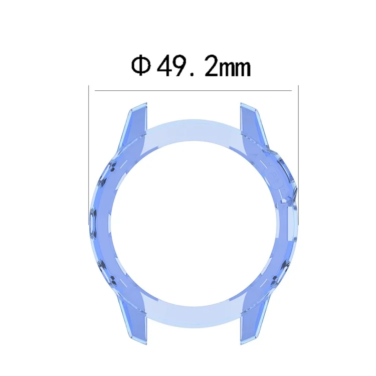 CA4921L_2.webp For Garmin Fenix 6 TPU Half Coverage Smart Watch Protevtice Case - Image 3