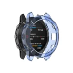 For Garmin Fenix 6 TPU Half Coverage Smart Watch Protevtice Case - Image 4