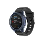 For Garmin Fenix 6 TPU Half Coverage Smart Watch Protevtice Case - Image 5