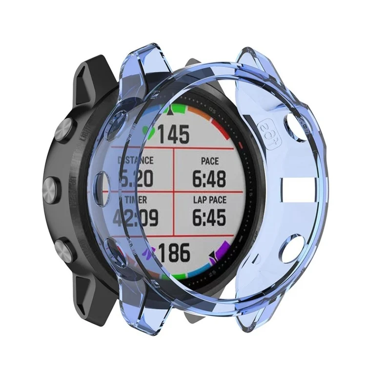 CA4922L_4.webp For Garmin Fenix 6s TPU Half Coverage Smart Watch Protevtice Case - Image 5
