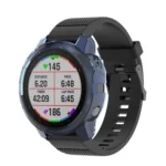 For Garmin Fenix 6s TPU Half Coverage Smart Watch Protevtice Case - Image 6
