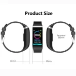 C919 1.14 inch IPX67 Waterproof Smartwatch, Support Call Reminder/ Heart Rate Monitoring /Blood Pressure Monitoring/ Sleep Monitoring - Image 12