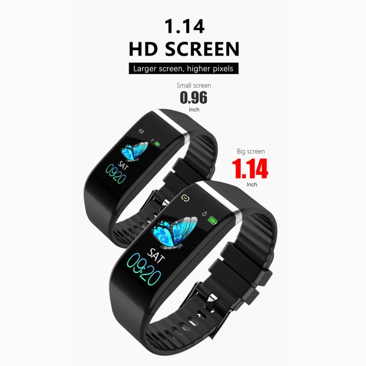 CA5231B_3.webp C919 1.14 inch IPX67 Waterproof Smartwatch, Support Call Reminder/ Heart Rate Monitoring /Blood Pressure Monitoring/ Sleep Monitoring - Image 4