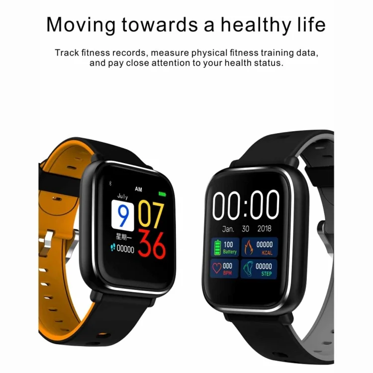 CA5235E_4.webp Q58S 1.3 inch TFT Touch Screen IP67 Waterproof Smartwatch, Support Call Reminder/ Heart Rate Monitoring /Blood Pressure Monitoring/ Sleep Monitoring - Image 5