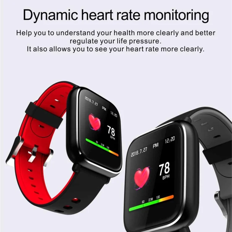 CA5235E_5.webp Q58S 1.3 inch TFT Touch Screen IP67 Waterproof Smartwatch, Support Call Reminder/ Heart Rate Monitoring /Blood Pressure Monitoring/ Sleep Monitoring - Image 6