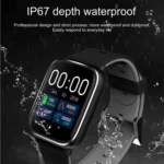Q58S 1.3 inch TFT Touch Screen IP67 Waterproof Smartwatch, Support Call Reminder/ Heart Rate Monitoring /Blood Pressure Monitoring/ Sleep Monitoring - Image 9