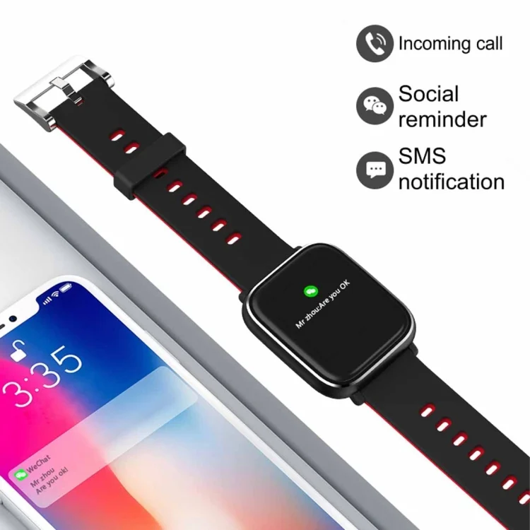 CA5235E_9.webp Q58S 1.3 inch TFT Touch Screen IP67 Waterproof Smartwatch, Support Call Reminder/ Heart Rate Monitoring /Blood Pressure Monitoring/ Sleep Monitoring - Image 10